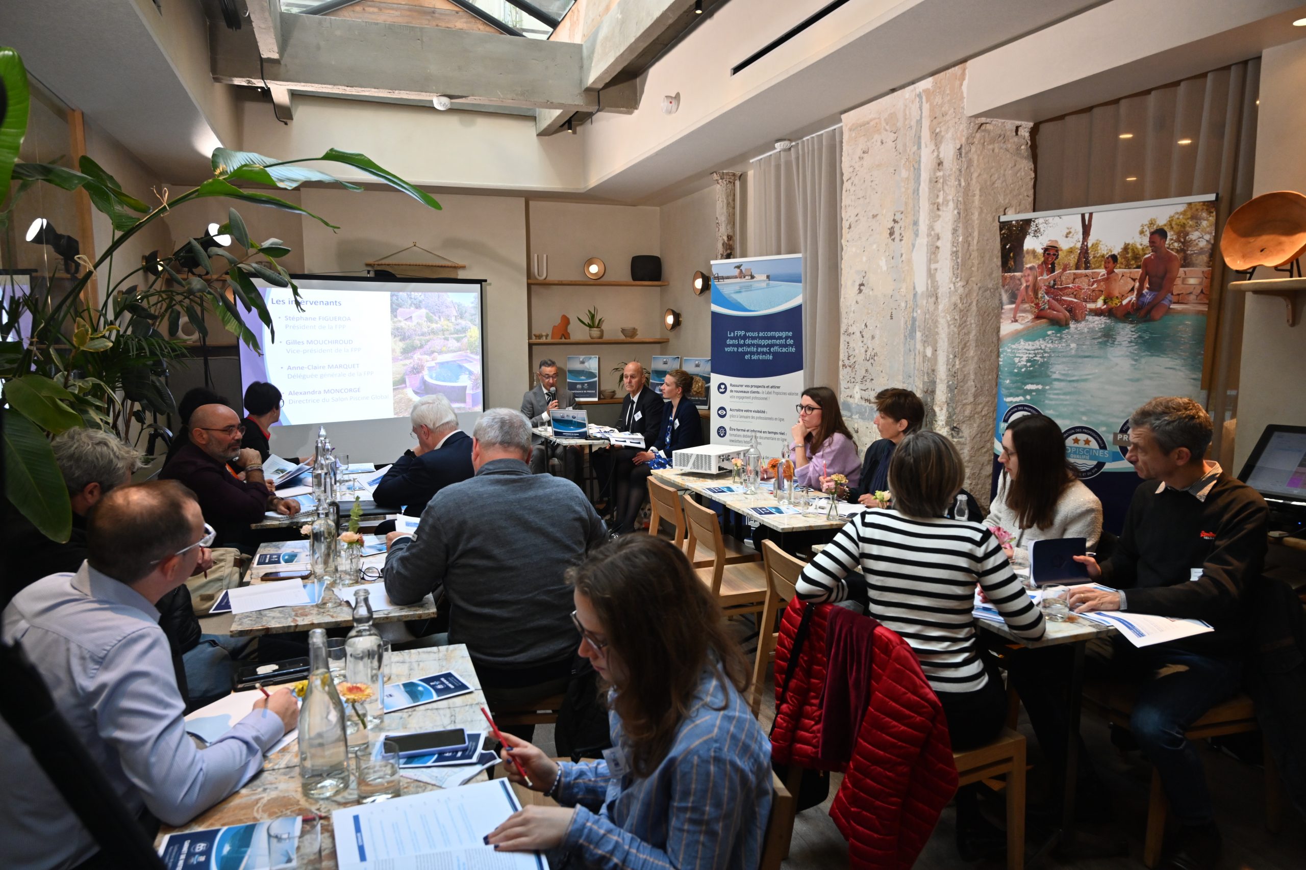 Participants in the FPP press conference