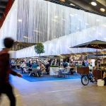 Fachleute vernetzen sich und diskutieren Pool-Technologien auf der PoolXpo 2026 in Brabanthal, Leuven, Belgien