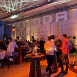 Official inauguration event of the new Fluidra Benelux headquarters with industry professionals.