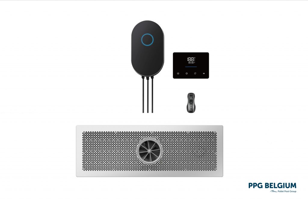 Aquagem H Series counter-current system with turbine technology and remote control.