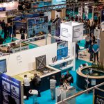 Belebte Ausstellungsfläche anlässlich des 30. Jubiläums von SPATEX 2026 in Coventry.