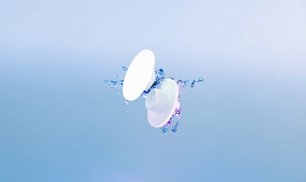 Relightable LED pool light with a minimalist 7 mm profile and waterproof components.