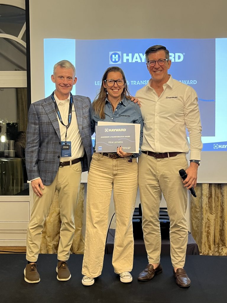Alice Lemaitre honored with the Leadership and Transformation Award at Hayward