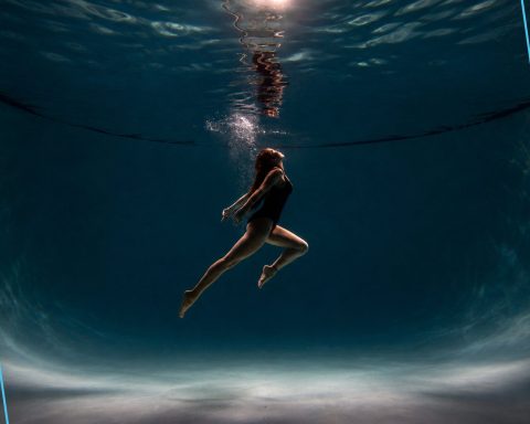 SPATEX 2027 key visual showing a swimmer underwater in a pool